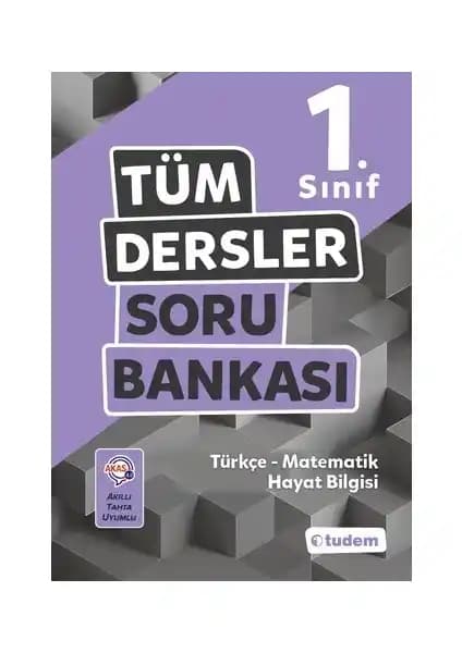 Tudem Yayınları 1. Sınıf Tüm Dersler Soru Bankası Eğitimde Temel Destek Kaynağı