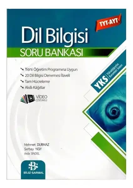 TYT AYT Dil Bilgisi Soru Bankası Bilgi Sarmal Yayınları Güncel ve Kullanışlı Eğitim Kaynağı
