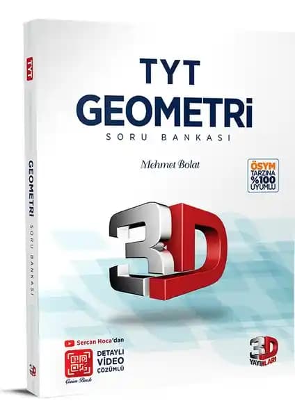 TYT Geometri Soru Bankası Video Çözümlü 256 Sayfa Güvenilir Kaynak