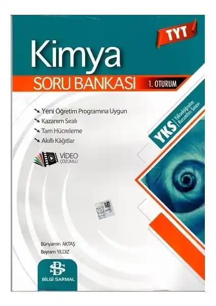 TYT Kimya Soru Bankası Bilgi Sarmal Yayınları Güncel Müfredatla Öğrencilerin Başarısını Artırır