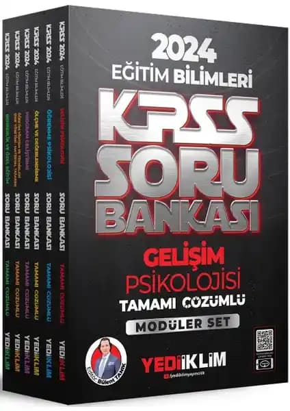 Yediiklim 2024 KPSS Eğitim Bilimleri Tamamı Çözümlü Soru Bankası Modüler Seti İncelemesi ve Özellikleri