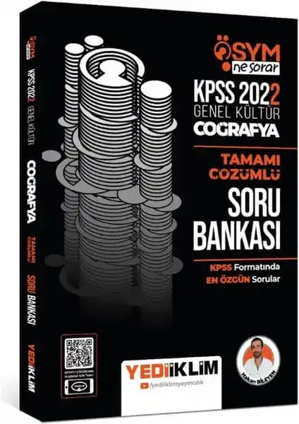 Yediiklim Yayınları 2022 KPSS Coğrafya Soru Bankası Detaylı İnceleme ve Değerlendirme