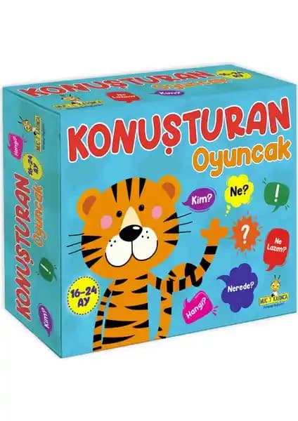 Yükselen Zeka Konuşturan Oyuncaklar ile Dikkat ve Zeka Geliştirme Seti (16-24 Ay)