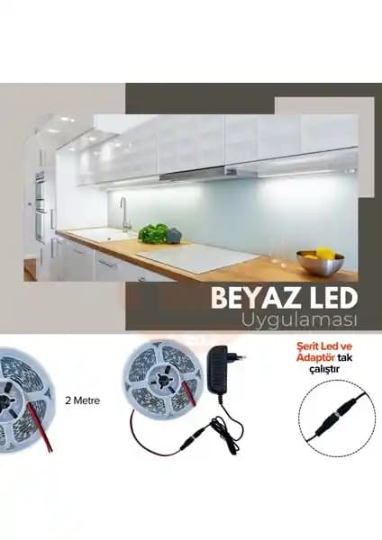 Amber LED Beyaz Şerit 2m ile Amber LED RGB Şerit 3m Karşılaştırması: Özellikler ve Yorumlar