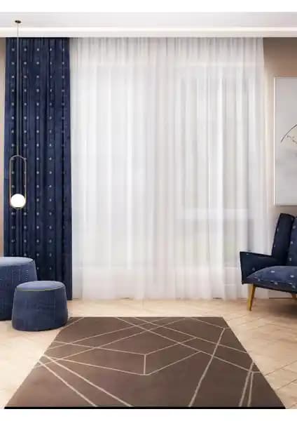 Brillant İnce Çizgili Tül Perde ve Taç Bambu Şantuklu Karşılaştırması: Pile