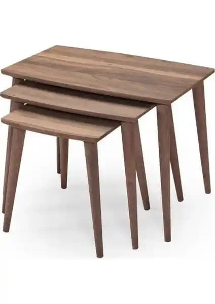 Dest Mobilya Rüya Zigon Sehpa ile Vovvahome Luci MDF Ahşap Zigon Sehpa Karşılaştırması