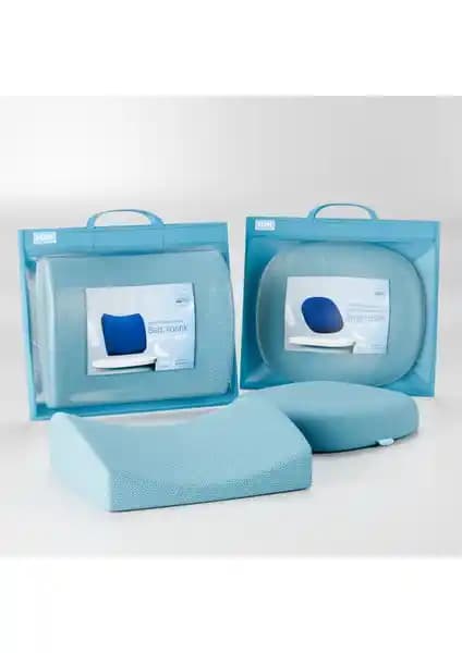 Fom Smith Visco Oturma Simidi ve Bel Destek Yastığı Seti Karşılaştırması: Boyutlar ve Malzeme