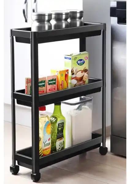 Frapan Home ile Omaş Ahir Ticaret: 3 Katlı Tekerlekli Raf Üniteleri Karşılaştırması