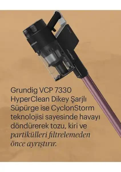 Grundig VCP 7330 HyperClean ile Samsung Jet 60 güç, pil ve konfor farkını keşfedin