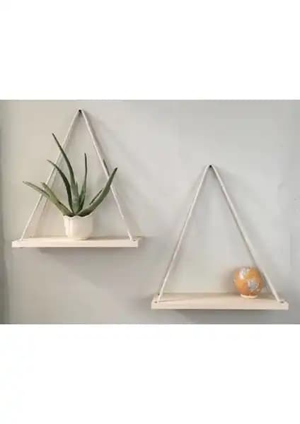 Akçe Home Asimetrik Bohem Ahşap Duvar Rafı ile Defa Kitaplık Duvar Rafı Karşılaştırması 2