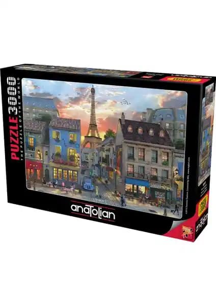 Anatolian 3000 Parça Puzzle Paris Sokakları Detaylı İnceleme ve Özellikleri