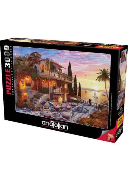 Anatolian 3000 Parçalık Puzzle Akdeniz Teması Zeka ve Aile Bağlarını Güçlendiren Aktivite