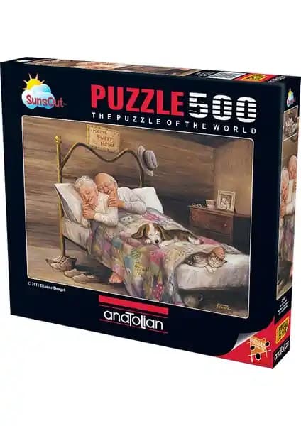 Anatolian 500 Parçalık Puzzle Ev Gibisi Yok 3541 Zihinsel ve Sosyal Gelişimi Destekleyen Kaliteli Puzzle