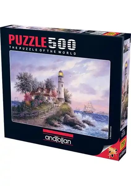 Anatolian 500 Parçalık Puzzle Kaptanın Koyu Deniz Teması Zihinsel Gelişim İçin Uygun