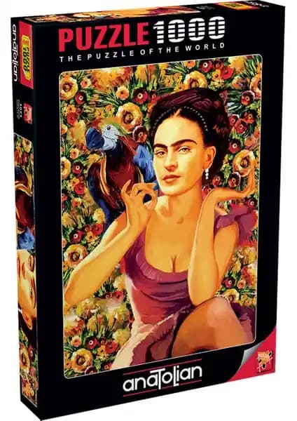 Anatolian Frida Kahlo 1000 Parçalık Puzzle Detaylı ve Yüksek Kaliteli Sanat Aktivitesi