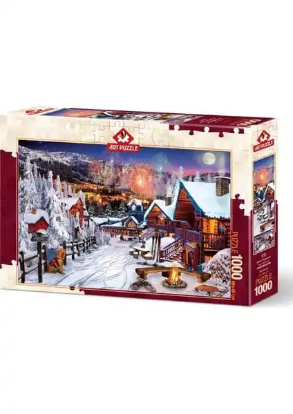 Art Puzzle 1000 Parça Kış Eğlencesi: Yüksek Kaliteli Puzzle Deneyimi ve Detaylı Tasarımı