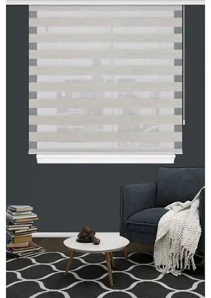 Asy Home Beyaz Piliseli Zebra ve Koza Stor Zebra Perde Karşılaştırması 2