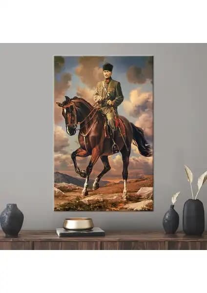 Atatürk Temalı Kanvas Tablolar Karşılaştırması: Kayra Export ve Magazacım Ürünleri İncelemesi 1