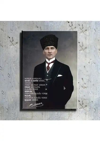 Atatürk Temalı Kanvas Tablolar Karşılaştırması: Kayra Export ve Magazacım Ürünleri İncelemesi 2