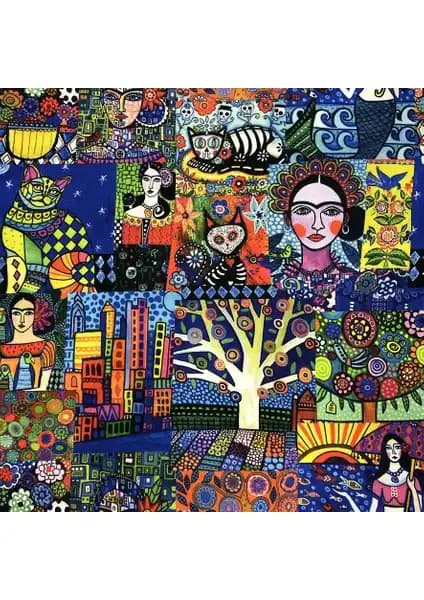 Bakırcı Kumaş Frida Kahlo Desen ve Keten Premium Dokuma Ürünlerinin Karşılaştırması 1