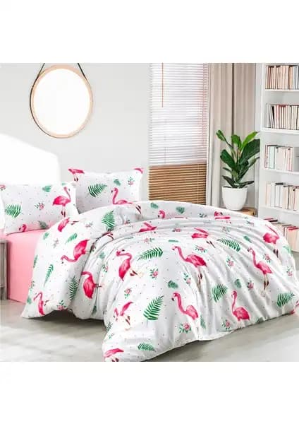 Berolige Shirt ve Evmisya Flamingo Nevresim Setleri Karşılaştırması: Kumaş ve Tasarım Özellikleri 2