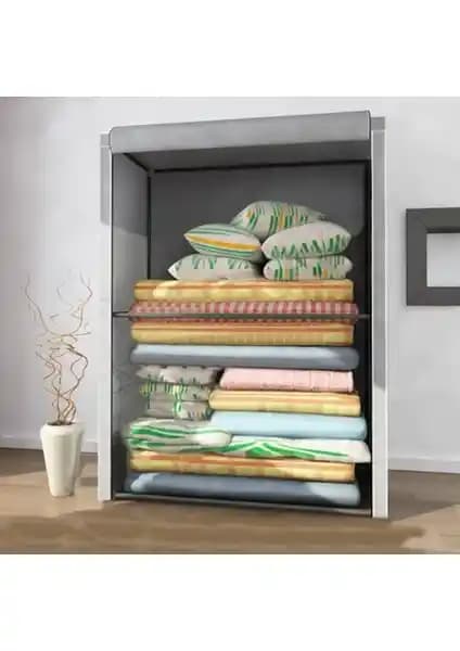 Beyaz Pazar Bez Dolap ile Burak Çelik Borulu Plastik Raflı Dolap Karşılaştırması