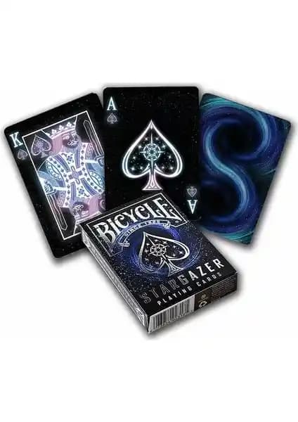 Bicycle Stargazer Premium Koleksiyonluk Iskambil Kartları Estetik ve Dayanıklılığıyla Öne Çıkar