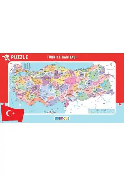 Blue Focus Türkiye Haritası Puzzle: Coğrafya Bilgilerini Geliştiren Eğitici Oyun