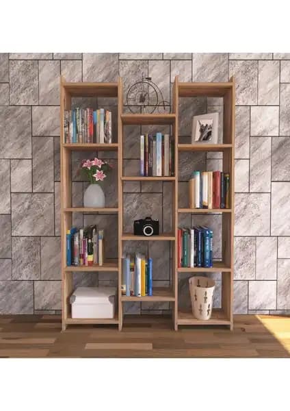 Bofigo 6 Raflı ve Nur Mobilya Alisa Modern Kitaplık Karşılaştırması 2