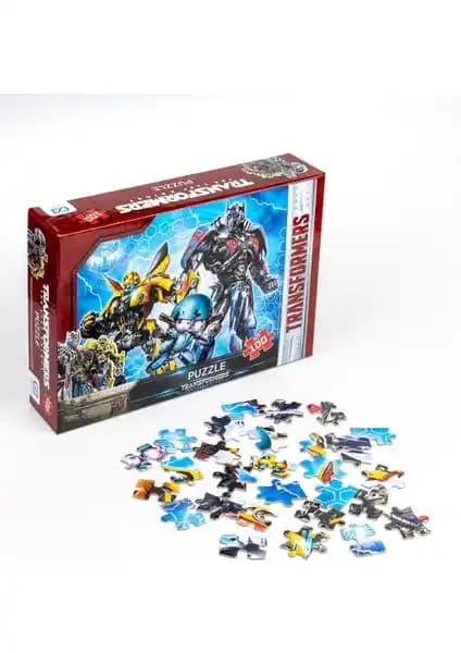 Ca Games 5007 Transformers 100 Parça Puzzle Çocuklar İçin Eğitici ve Eğlenceli Oyun Seçeneği