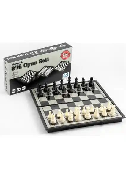 Ca Games Norm Mıktanıslı 3'lü Oyun Seti: Taşınabilir Masa Oyunları ve Eğlence Alternatifi