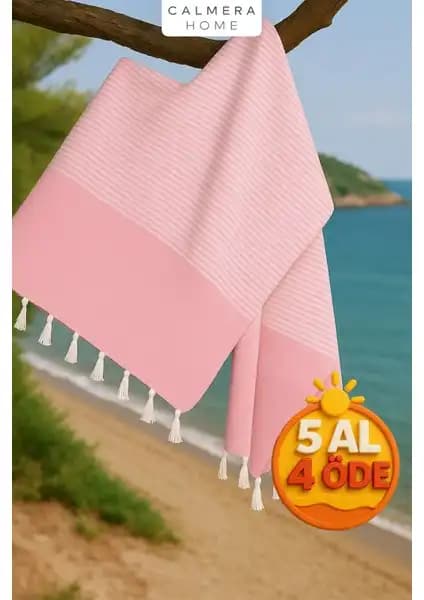 Calmera Home Çizgili ve Soley %100 Doğal Pamuklu Peştemal Karşılaştırması 1