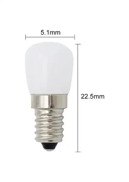 Cata 220V E14 Duy Buzdolabı Ampulü ve LED Kapsül Ampulü Karşılaştırması 1