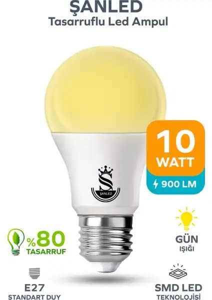Cata Ct 4277 9W ve ŞANLED Gün Işığı LED Ampullerin Karşılaştırması 2