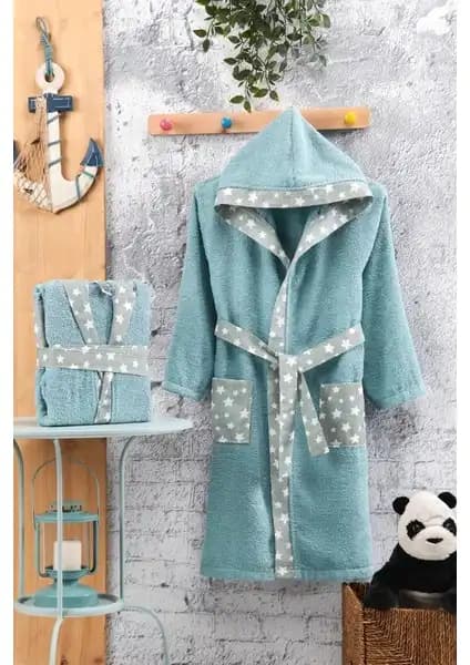 Çocuklar İçin Kapşonlu Bornoz Karşılaştırması: Lavin ve Oyalı Textile Modelleri 2