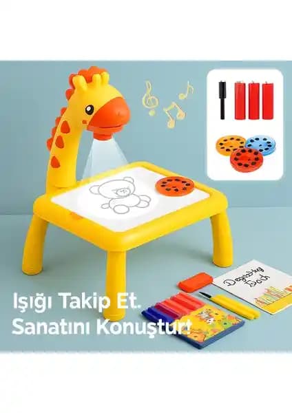 Çocuklar İçin Yaratıcı ve Eğlenceli Akıllı Boyama Masası Özellikleri ve Faydaları