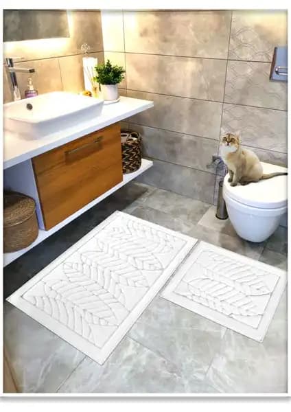 Cotton Crafty Vera ve Yaprak Banyo Paspas Setleri Karşılaştırması 2023 2