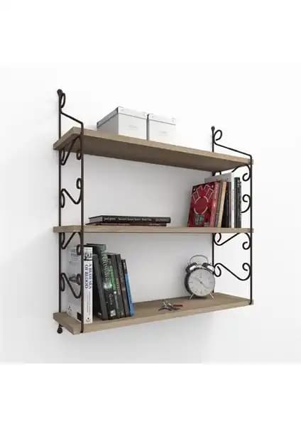 Decormet Seramoni Raf ve Kitaplık Seti ile Shelf Unit Çok Amaçlı Raf Ünitesi Karşılaştırması 1