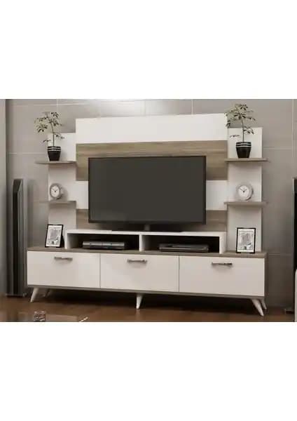 Decorotika Diana ve Tanmob Mega TV Ünitesi Karşılaştırması Modern ve İşlevsel Seçenekler
