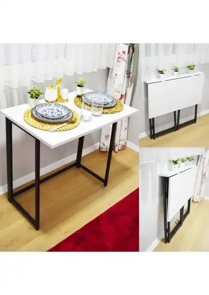 Dekorfim Petunya ve Yüceer Home Katlanabilir Mutfak Masası Karşılaştırması 2