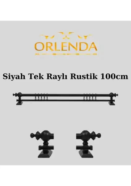 Di'Mora Monaco ve Orlenda Tek Raylı Rustik Kornişlerin Karşılaştırması 2