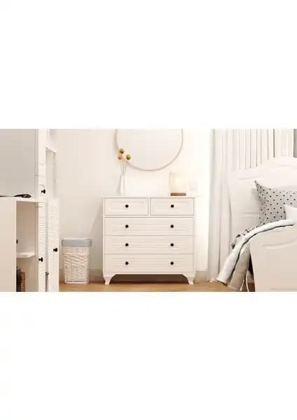 Eco Room Amor ve Rabi Mobilya Izel Country Şifonyer Karşılaştırması: Tasarım ve Malzeme Özellikleri 2
