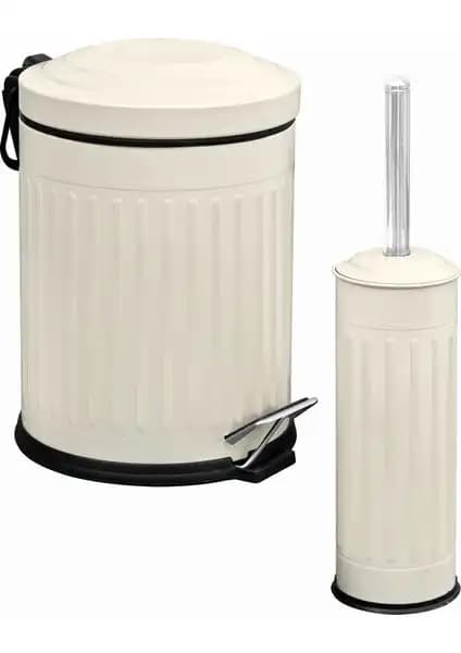 Eforeca Vintage Banyo Seti ve Madame Coco Olivier Çöp Kovası Karşılaştırması 1