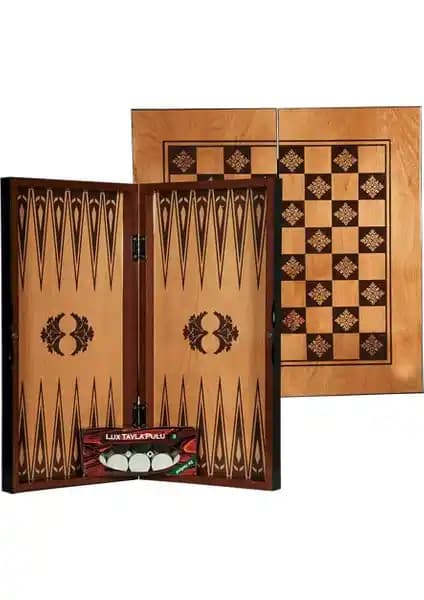 Eser Sedef Yakma Tavla Büyük Boy: Geleneksel ve Estetik Masa Oyunu Seçenekleri