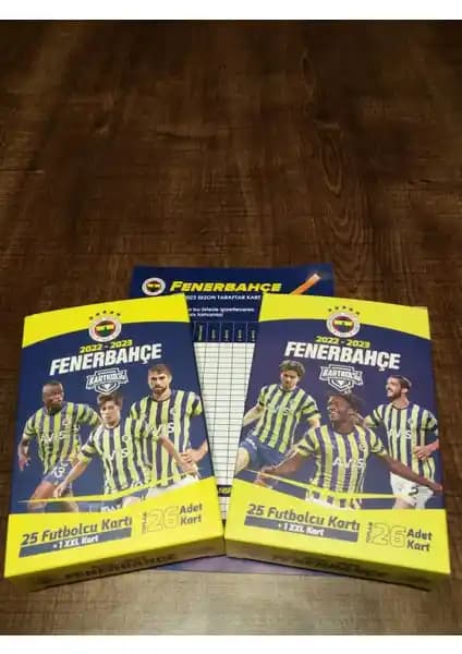 Fenerbahçe 2022-2023 Sezon Futbol Kartları Koleksiyon Seti Orijinal Lisanslı
