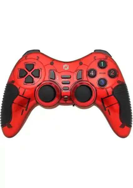 Frisby FGP-3812R Kablosuz Oyun Denetleyicisi: Çok Platform Uyumlu ve Ergonomik Tasarım