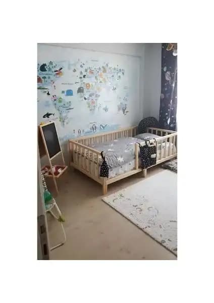 HFT Home Kapılı ve Oppipo Ahşap Montessori Karyolası Karşılaştırması 1