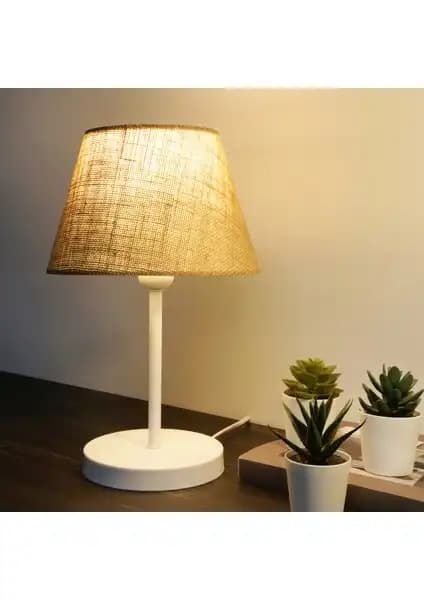 Homing Beyaz Gövdeli Abajur ve Vivido Modern İkili Yatak Odası Abajur Karşılaştırması 1