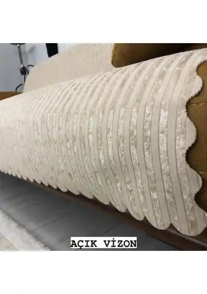Koltuk Örtüsü Seçenekleri: Kadife Bambu Çizgili ve Velerde Home Kaymaz Modelleri