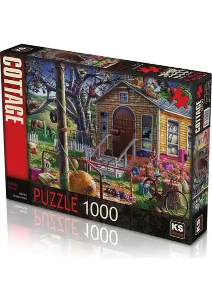 KS Games Lonely House Yapbozuyla Detaylı ve Dayanıklı Puzzle Deneyimi